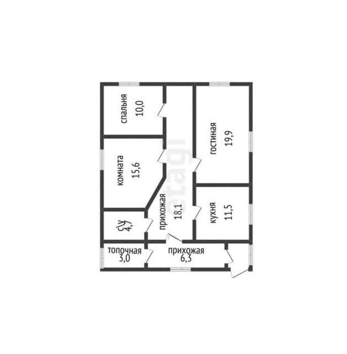 Продается новый дом в с Заречное