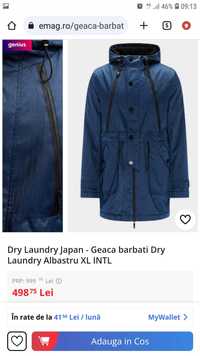 Geaca barbati Dry Laundry Japan Albastru M Noua blanita interior