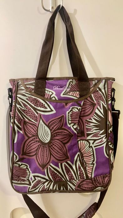 Текстилна чанта за лаптоп и ученически пособия