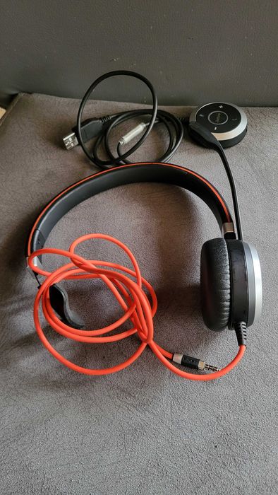 Jabra Evolve 40 UC Mono Căști Prin cablu BirouCall center Negru
