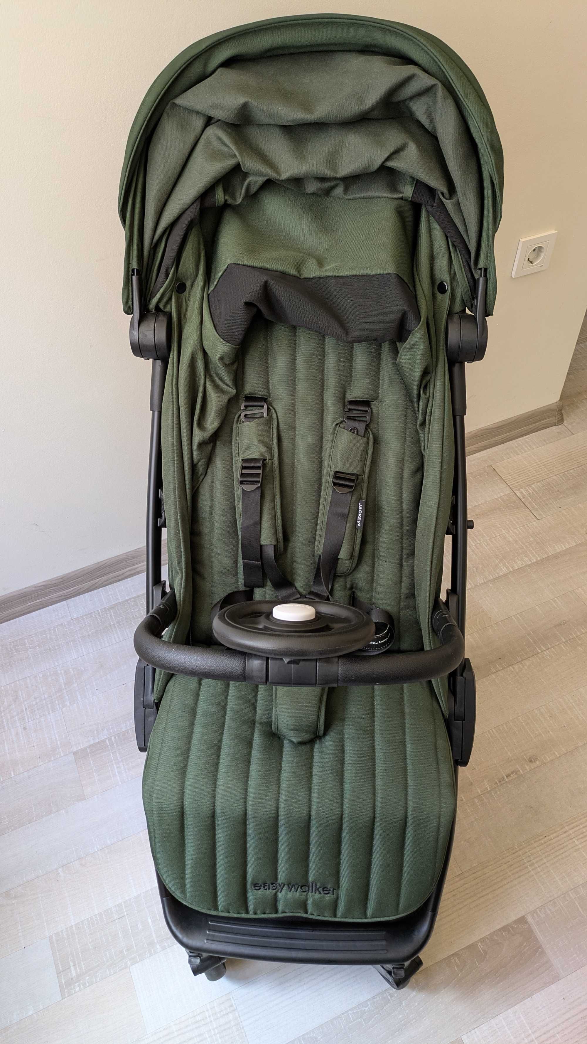 Детска количка Easywalker - Jackey 2, Deep Green