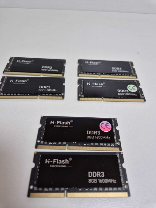 Kit 16 GB memorie ram laptop 2x8 DDR3 1600 MHz PC3 12800 HI-FLASH