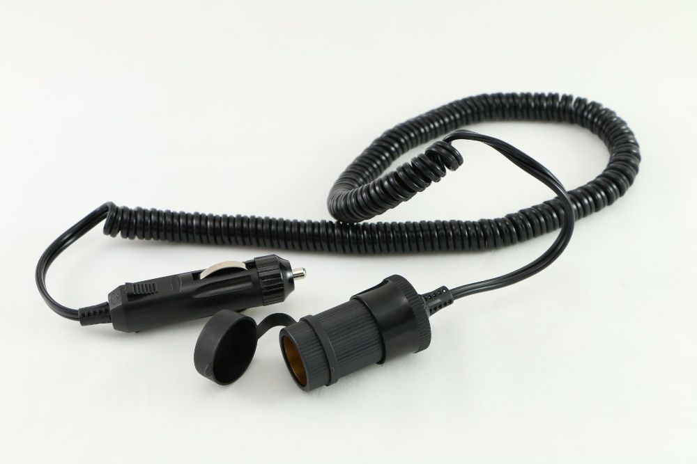 Авто спирален кабел до 10 А, 12 V /24 V, 2,5 м,  Германия