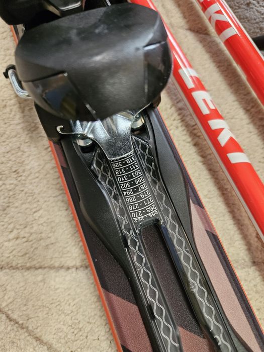 Комплект ски обувки, щеки и ски