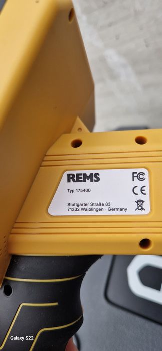 Rems ,Ridgid camera de inspectie