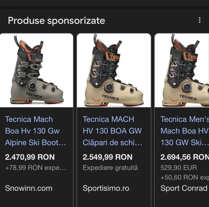 Clapari Tecnica Mach Boa 130HV  29\29.5