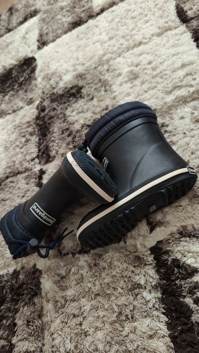 Cizme de cauciuc impermeabile bundgaard 25 imblanite barefoot