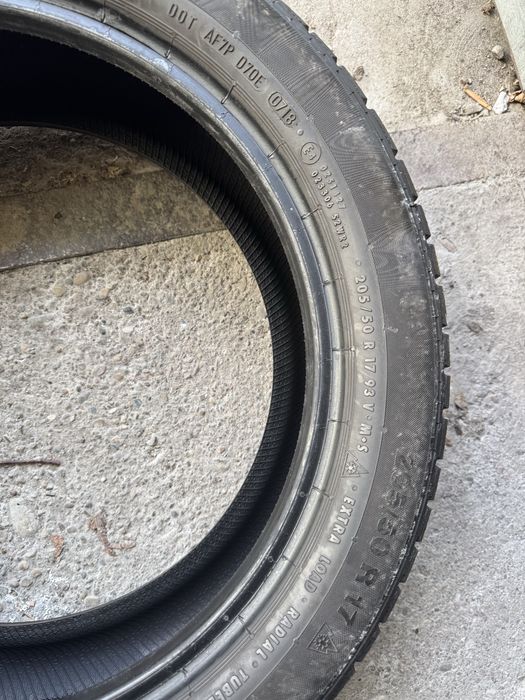 205/50/17 M+S , 2x CONTINENTAL !