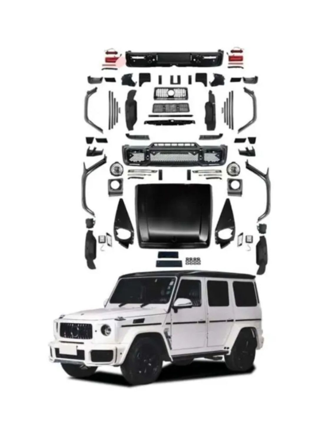 Обвес Мерседес W463 AMG G63 Гелендваген