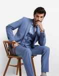 Sacou blazer slim 48 M premium Club Of Gents NOU lana super 110's bleu