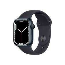 Apple Watch seria  7 GPS, Carcasa Jet Black Aluminium 42mm, Black Spor