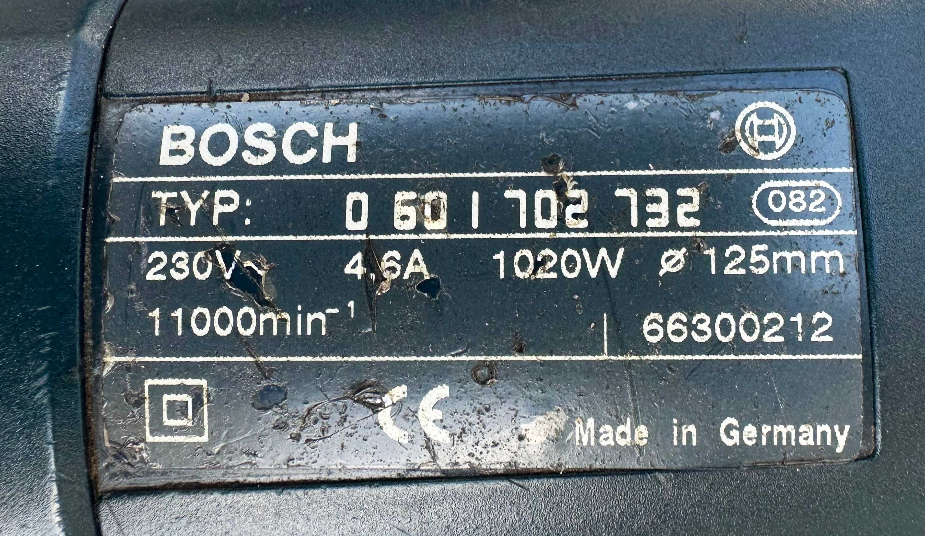 BOSCH GWS 10-125 C - Малък ъглошлайф 1020W