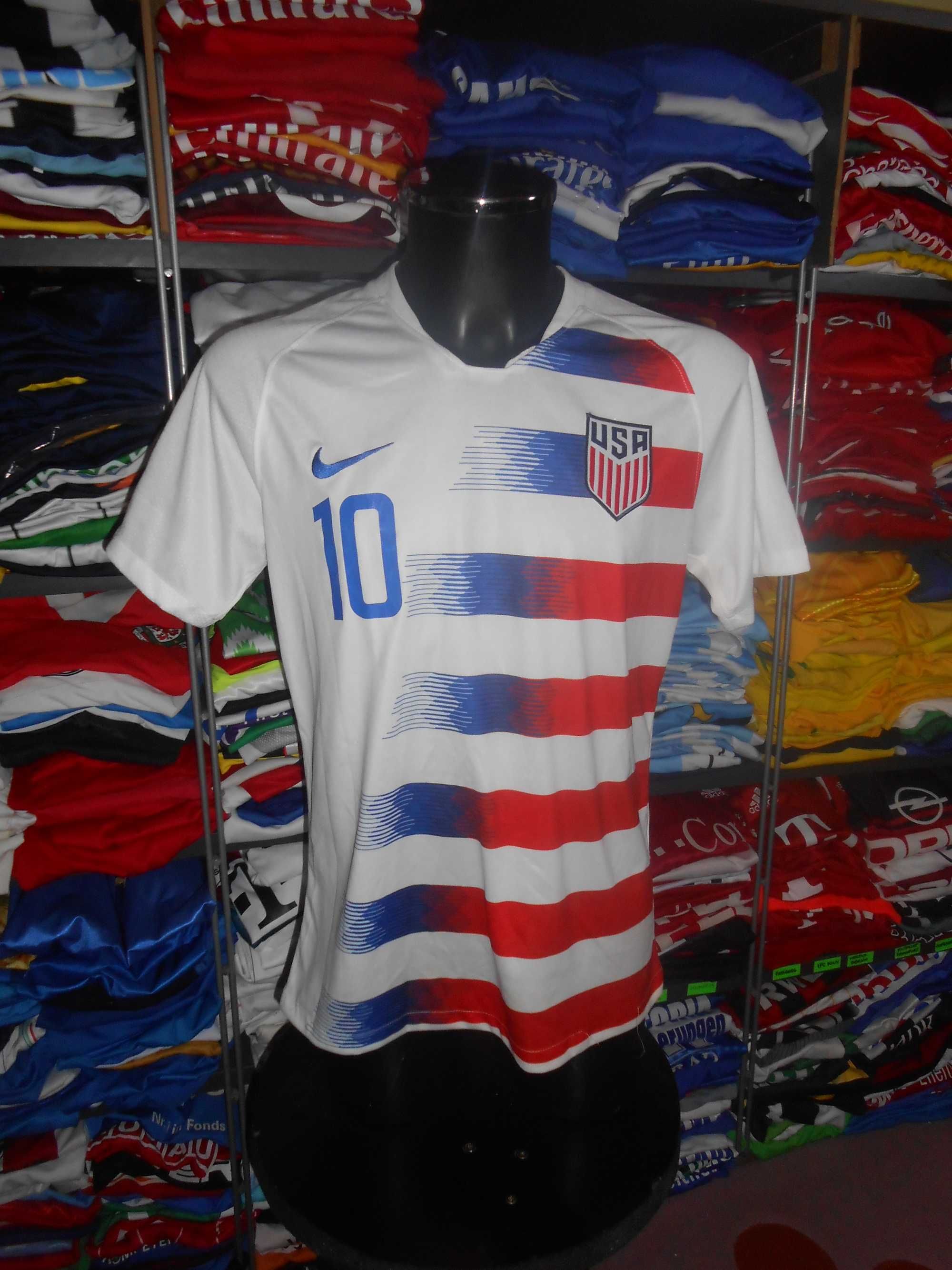 tricou USA national team pulisic #10 nike 2018 2020 marimea L