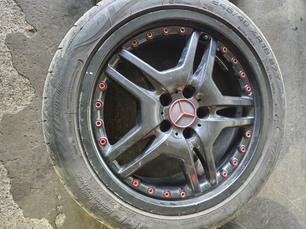 Оригинални Джанти с гуми 18 цола Mercedes-benz