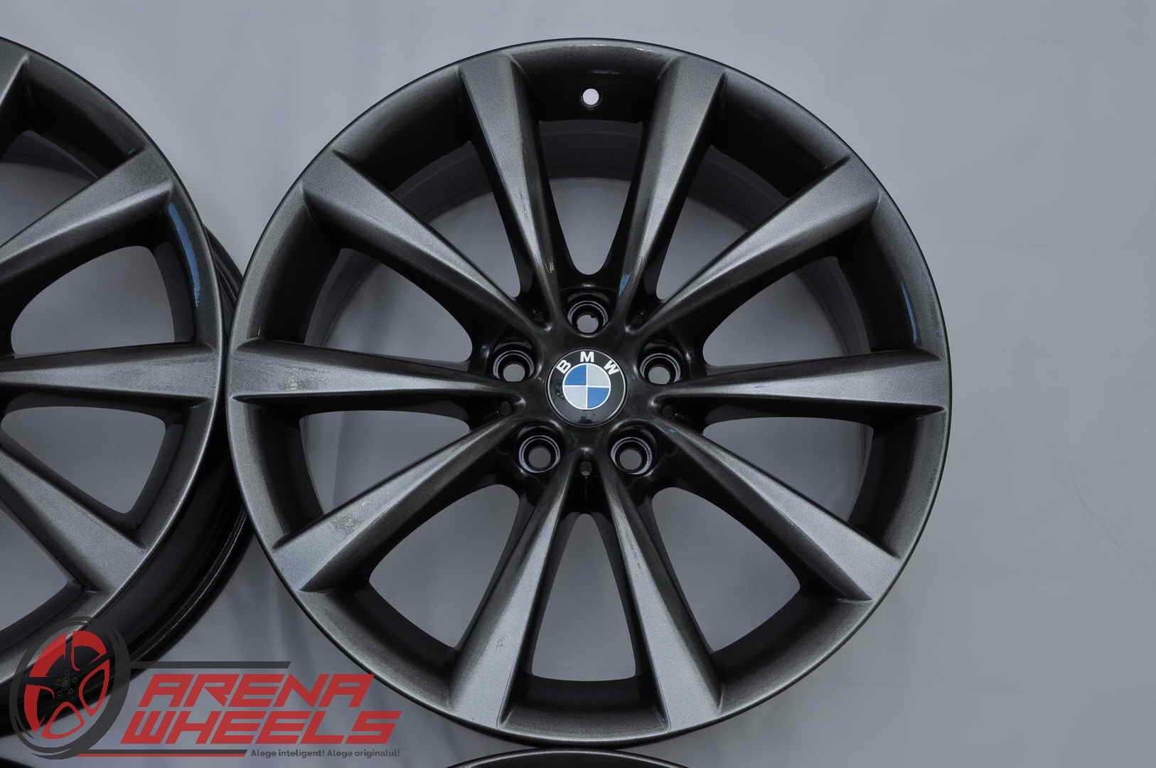 Jante 18 inch Originale BMW Seria Seria 7 G11 G12 R18 Gri Antracit 642