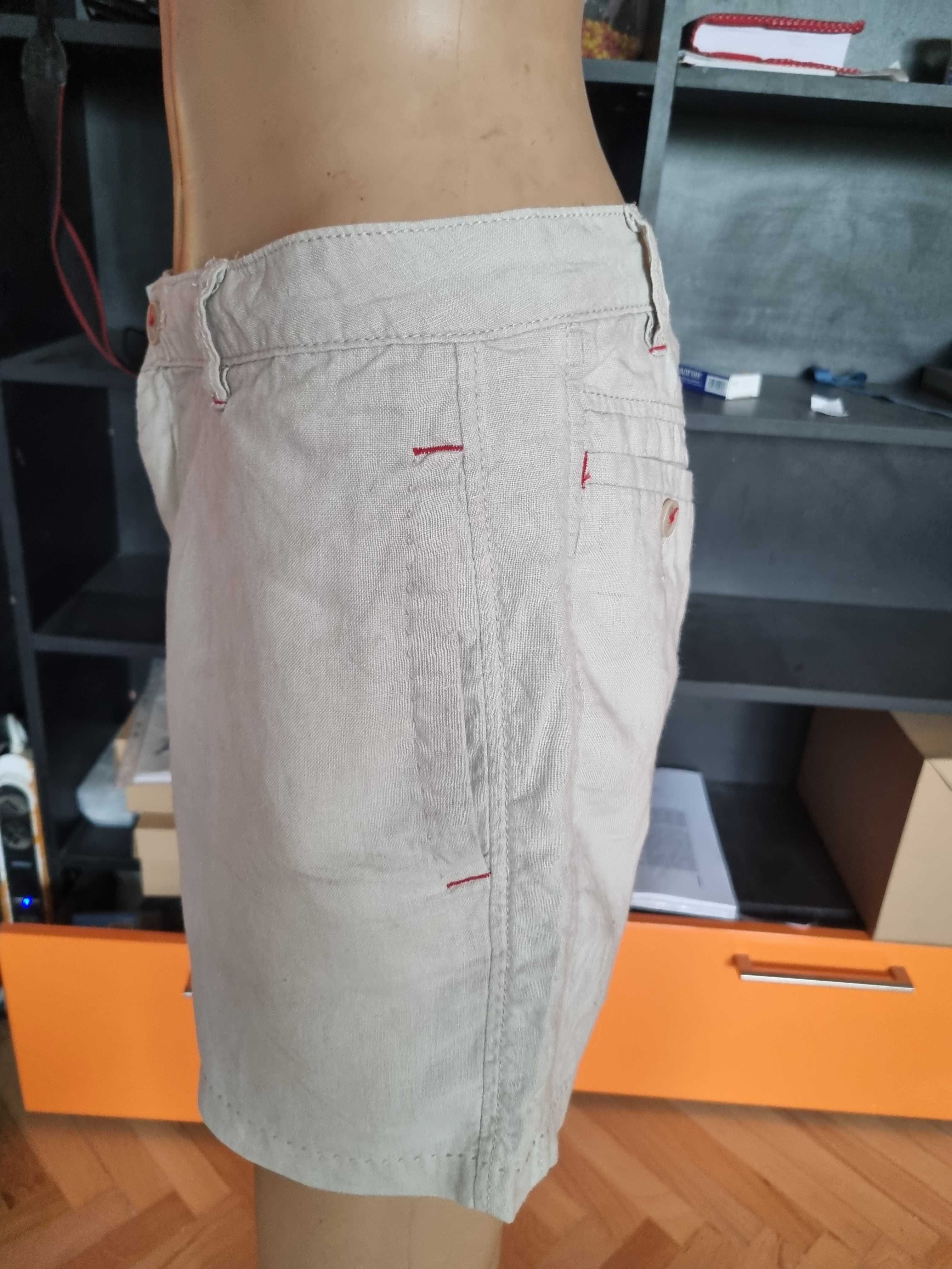 Къси мъжки ленени панталони Zara ,размер 40(М)