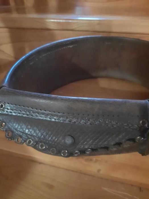 Chimir tradițional, șerpar, cingătoare sau brâu lat din piele