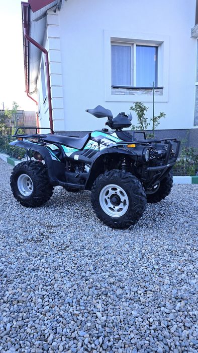 ATV Linhai 4x4 , înmatriculat cu numar negru