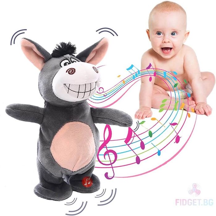 Плюшено говорещо магаренце