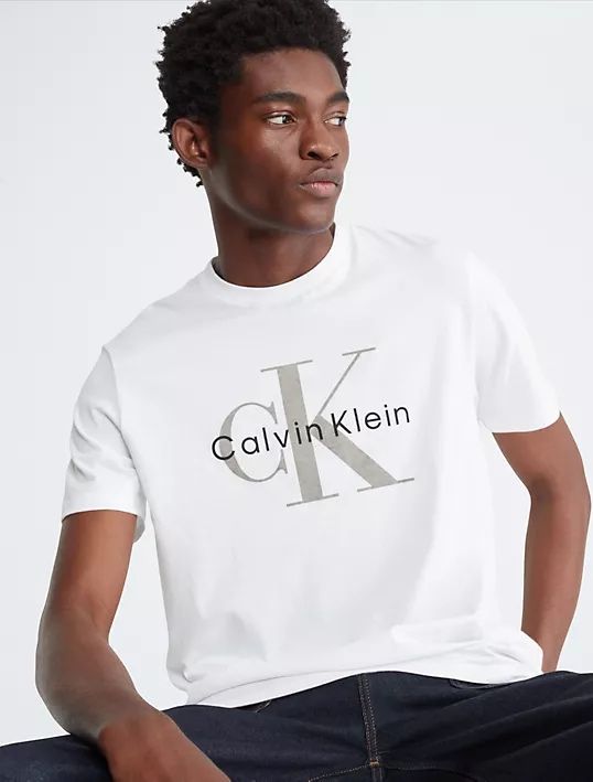 Белая футболка CK (оригинал)