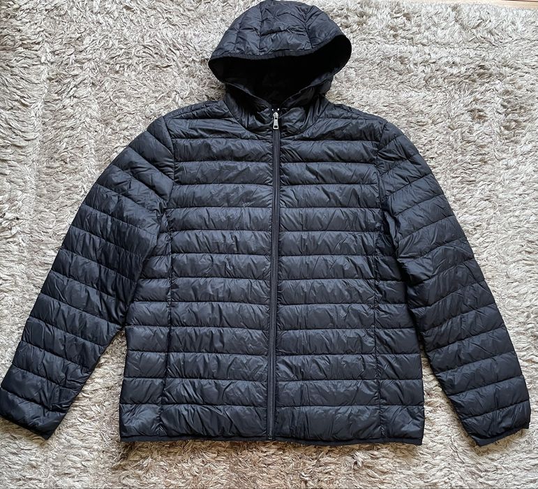 Geaca de toamna/primavara /puf/ puffer C&A XL negru/black