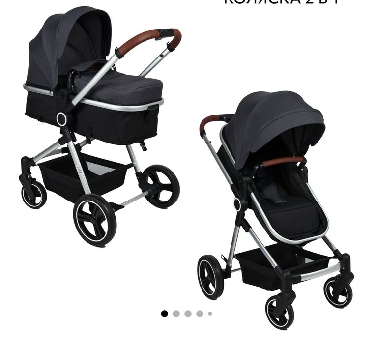 Коляска-трансформер Babyton FlexiRide Black