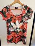 Adidas M флорална тениска