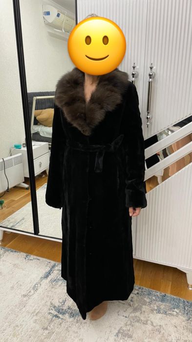 Норковая шуба, стриженная!