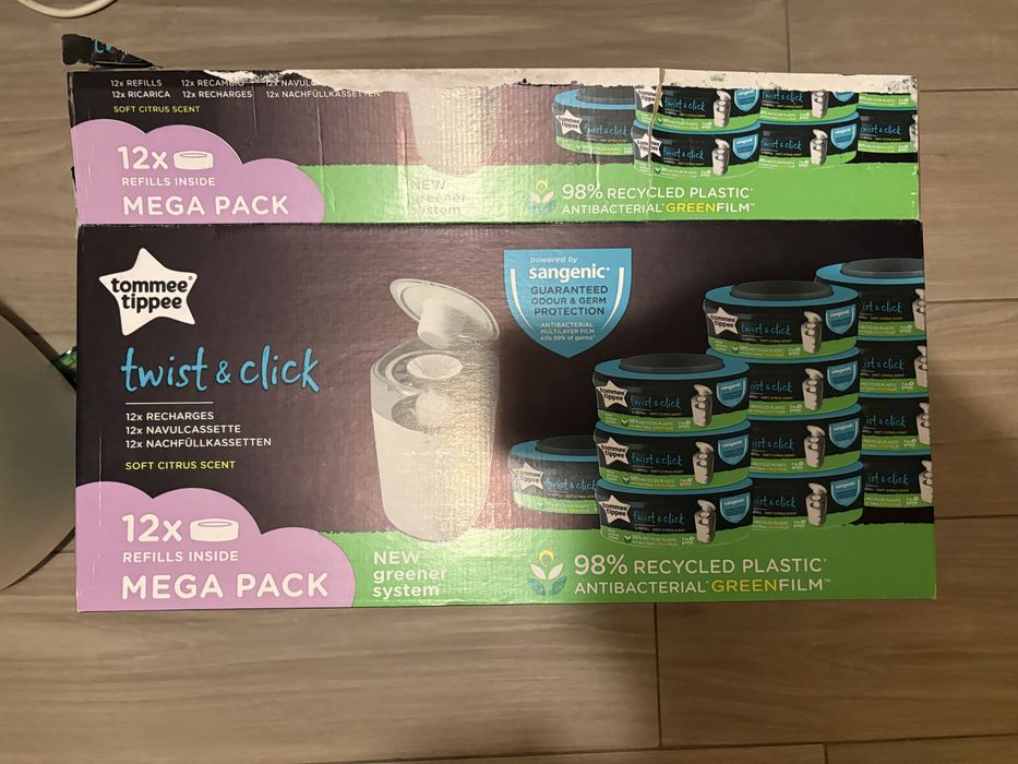 Cos sangenic tommee tippee si 12 rezerve