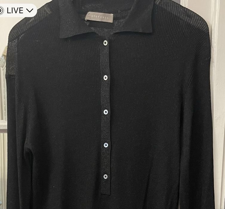 Set Stefanel top/pantaloni superb mărimea L