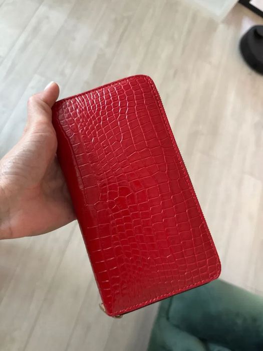 Portofel damă roșu ANNA CORI