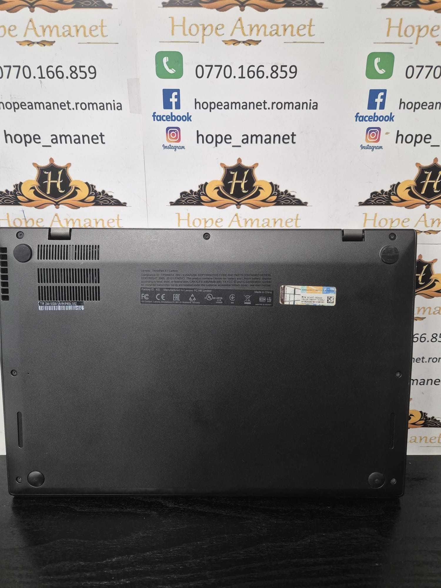 Hope Amanet P10/Laptop Lenovo Thinkpad X1 Carbon