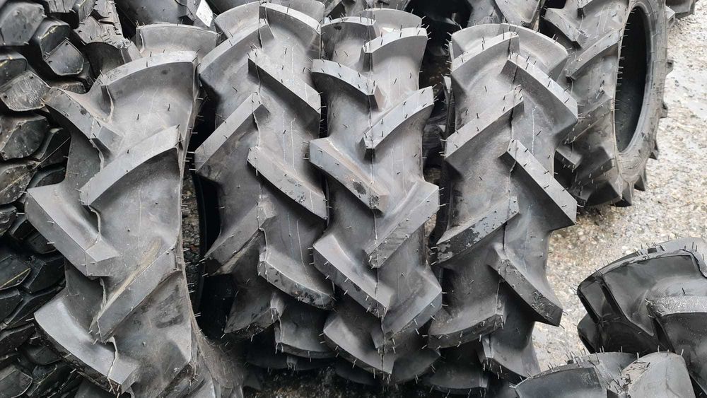Anvelope noi BKT 6-14 4 pliuri cauciucuri tractor japonez
