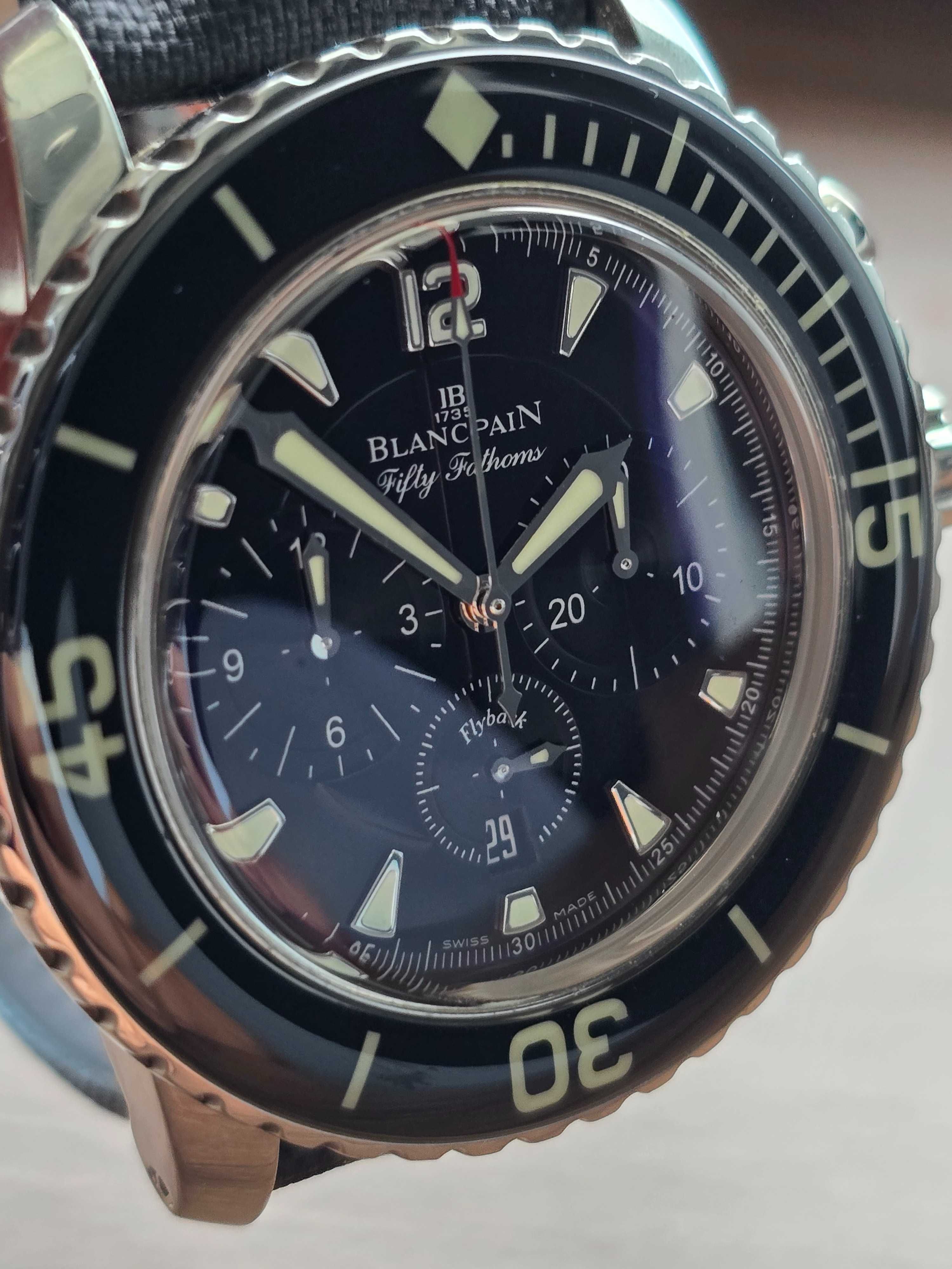 Blancpain fifty fathoms flyback chronograph