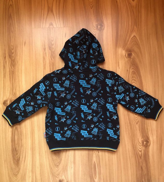 Ватиран плътен суичър, р-р 2г