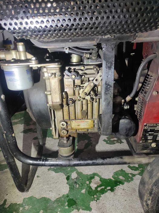 Generator sudura MOSA TS 250 D/EL, diesel, 250A 6.5 kVA Ruggerini