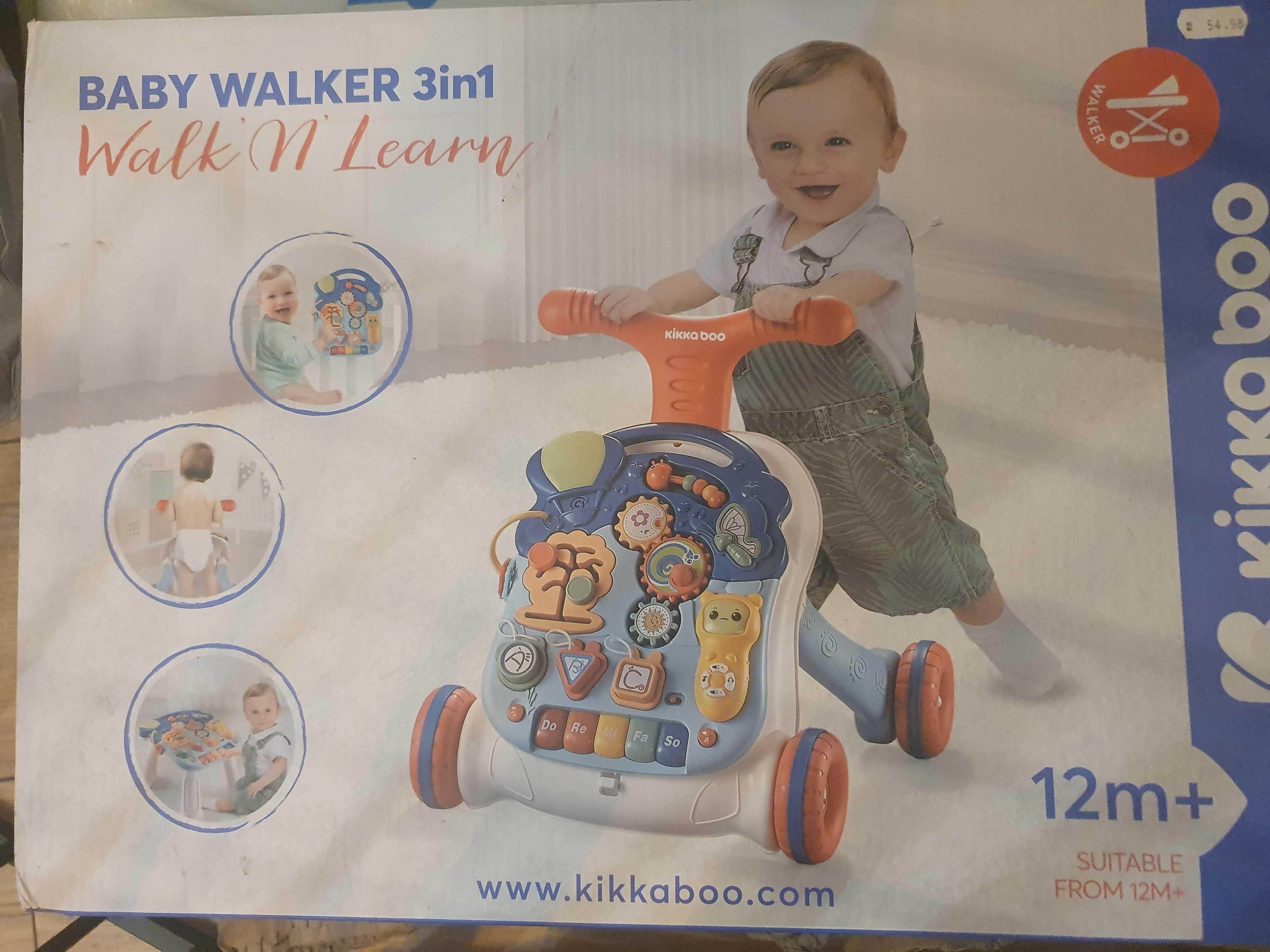 Бебешка проходилка маса  kikka boo 3 in 1