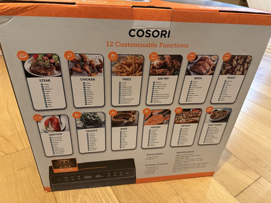 Cosori dual blaze pro 6.4 litri air fryer