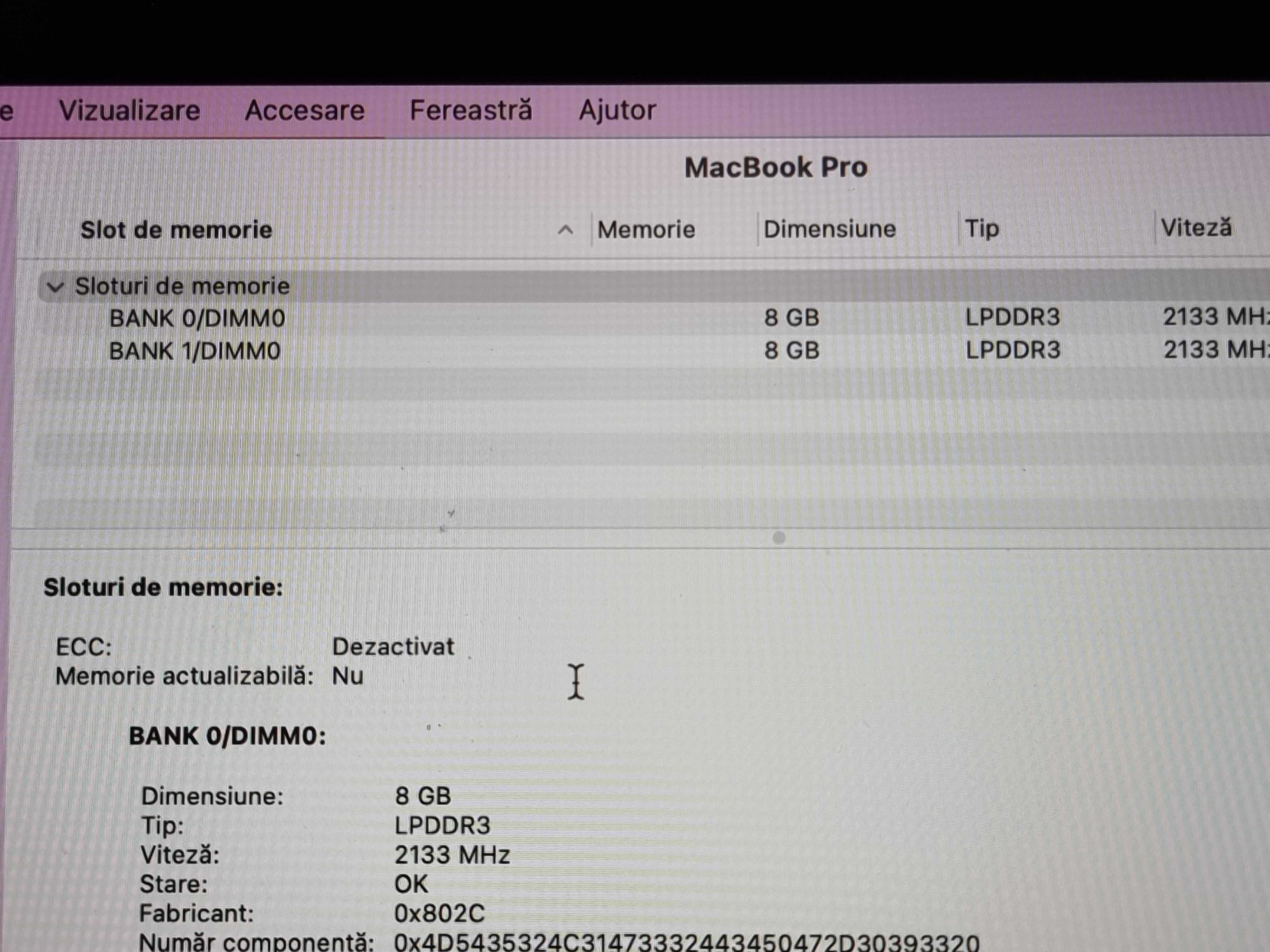 MacBook Pro 15 2016, i7, ram 16 Gb, ssd 512 Gb