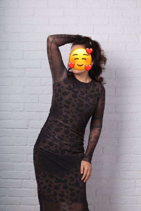 Тигровое платье 42-44размер