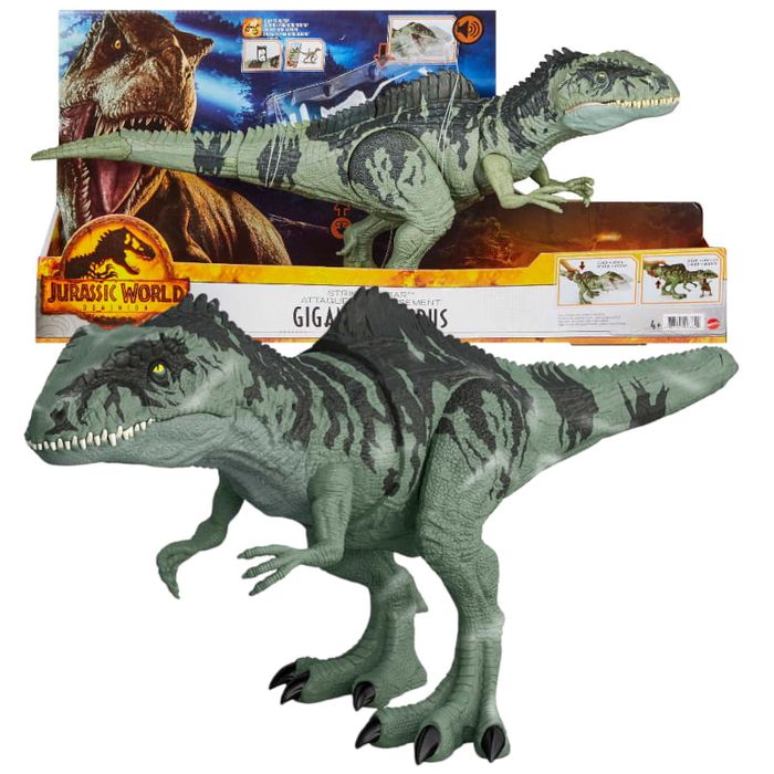 Jurassic World Strike N Roar Dinozaur Giganotosaurus, Livrare Astazi