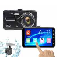 Camera Auto Dubla Fata si Spate ,TSS-JT672, FHD, Ecran 4" Touch Screen