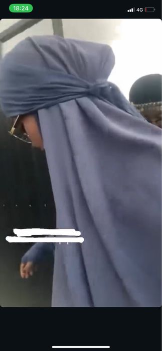 Джилбаб көк цвет 4мыңға беремін касына в подарок орамал скафандра бере