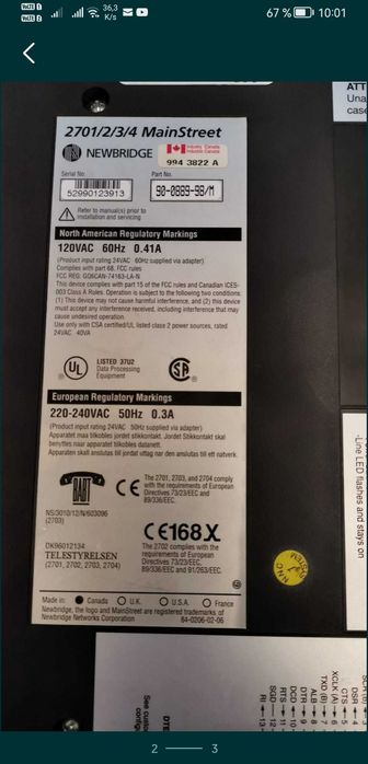 Switch Cisco DTU poe 8. 24