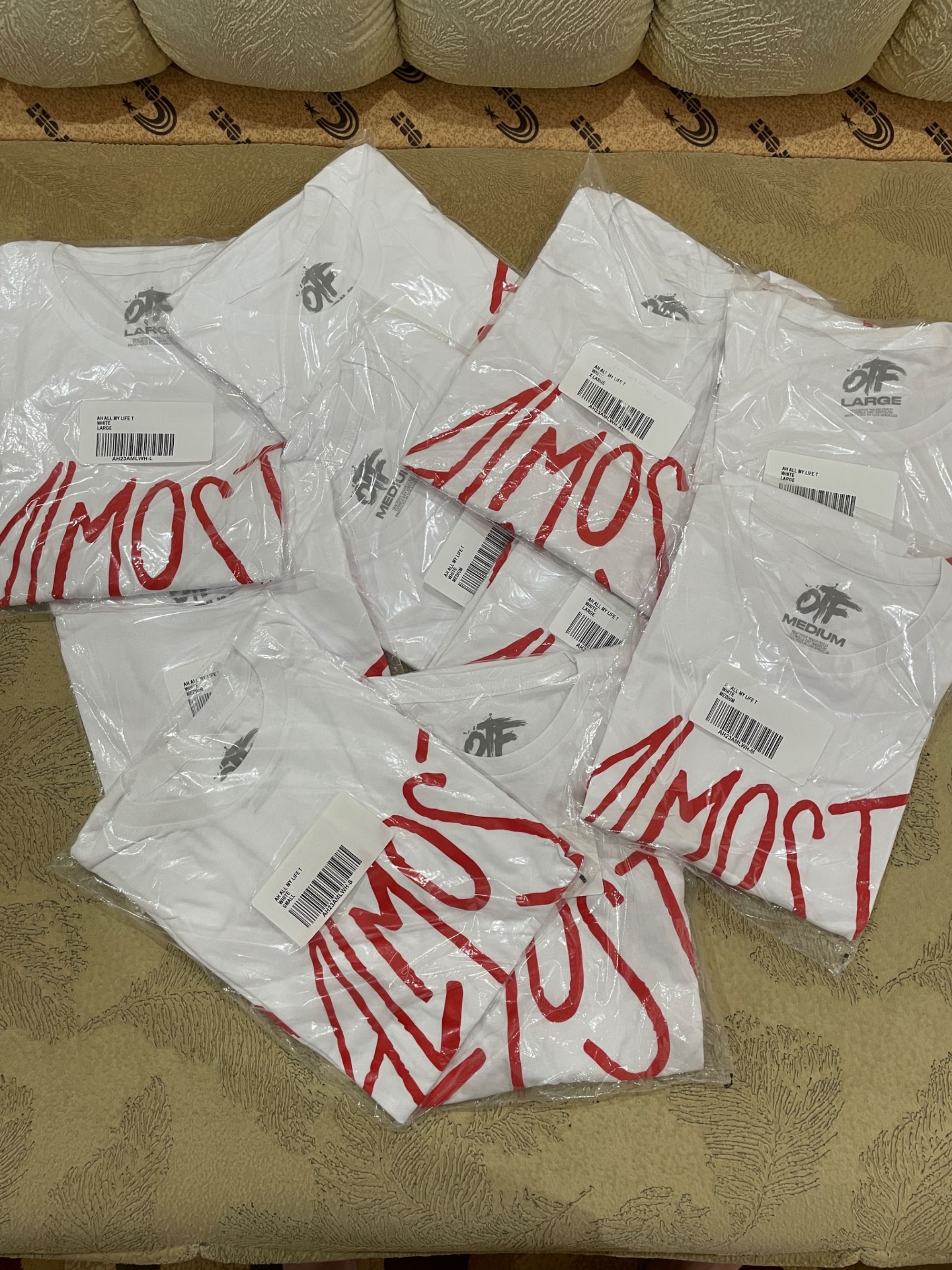 Tricou Lil Durk "Almost Healed" White