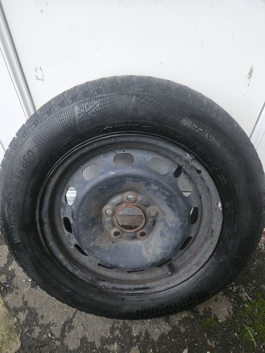 195/65/15 Iarna Continental+FORD jante de otel