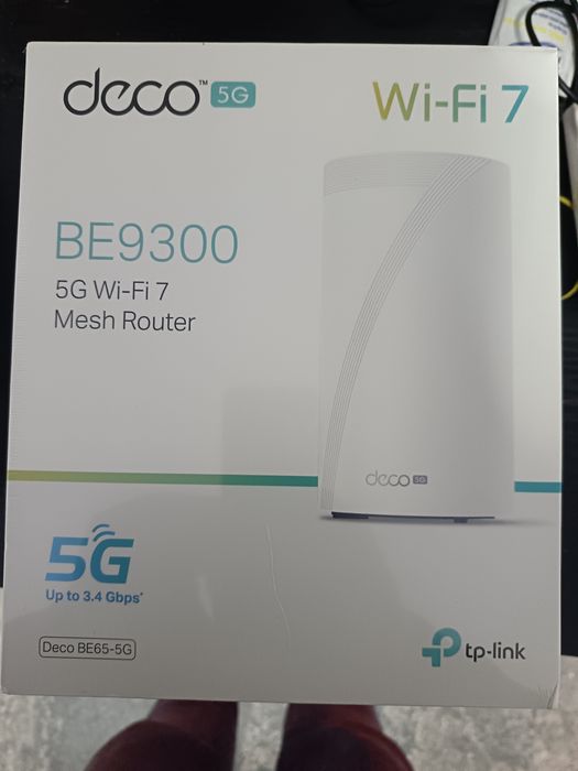 Router wireless Mesh Wifi 7 Deco BE65  BE9300 sigilat