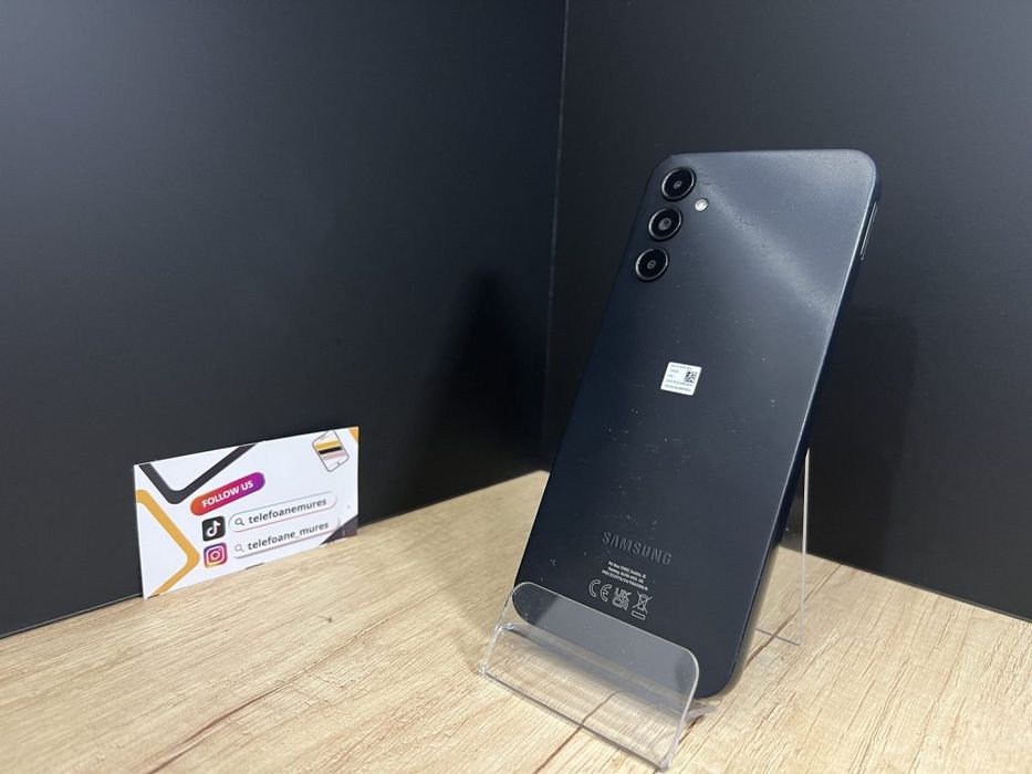Samsung Galaxy A14 128Gb Black Second-Hand Bun 3 ani garanție, Telefoa