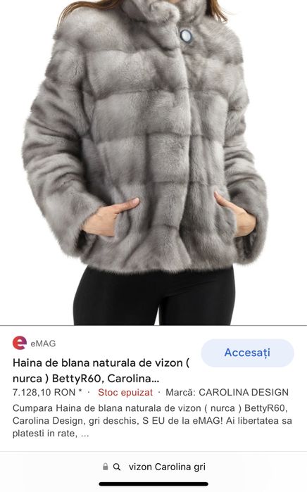 Nurca Vizon Gri Safir