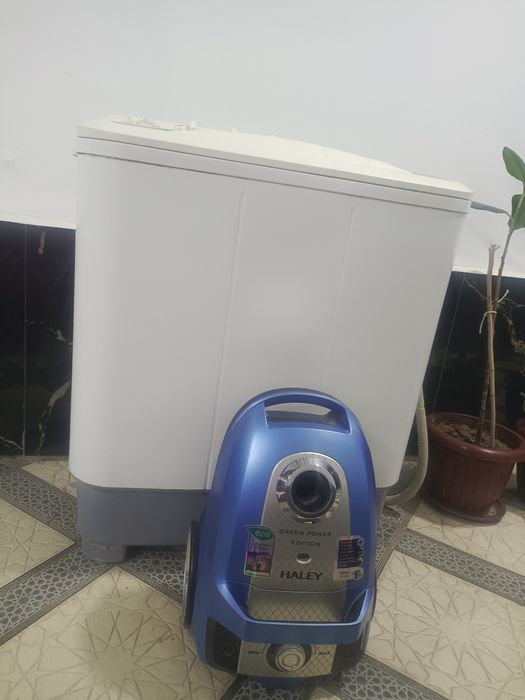 Продается пылесос и стиральная машина полуавтомат